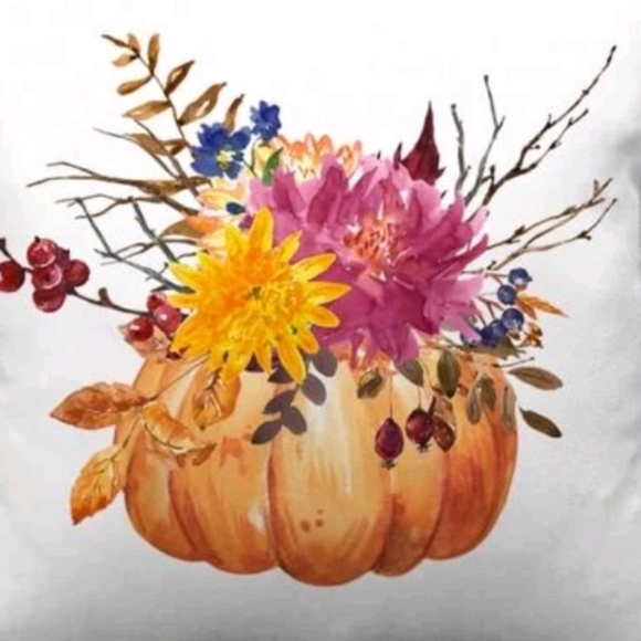 NEW -  Autumn Print Cushion Cover - Picture 4 of 8